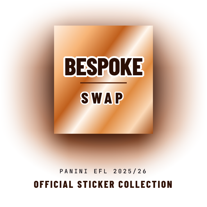 Panini EFL 2025/26 Official Sticker Collection - "Bespoke Package"