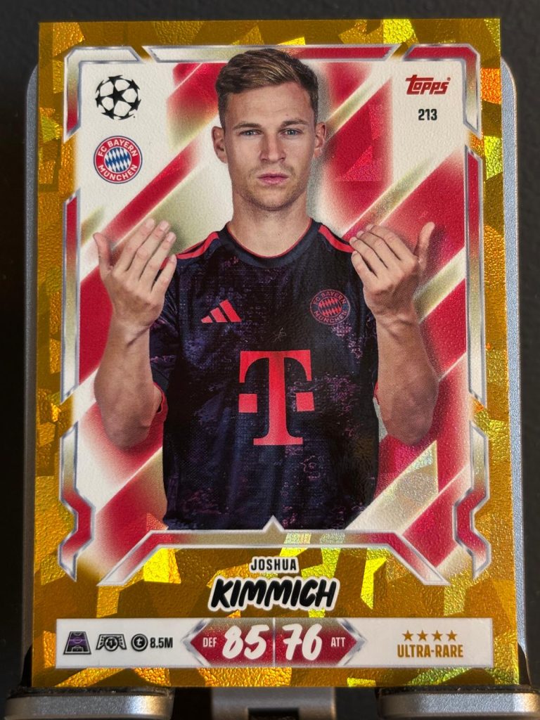 Joshua Kimmich 213 Ultra Rare Match Attax 2026/27