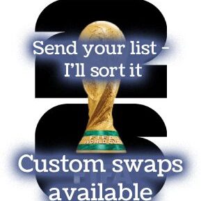 World Cup sticker custom swap service – send your list and we’ll build a tailored package to help complete your album